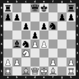 1946 Londen II – Round 11 – Christoffel, Martin – 0-1 – Euwe, Max – G20