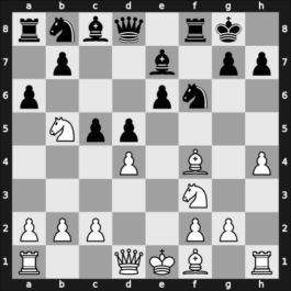 1946 Londen II – Round 5 – Newman Caceres, Reynaldo Adolfo – 0-1 – Christoffel, Martin – G12