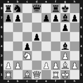1946 Londen II – Round 8 – Denker, Arnold S – 1/2-1/2 – Lupi, Francisco – G18