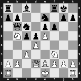 1946 London Championship Final – Round 5 – Thomas, George Alan – 0-1 – Koenig, Imre – G9