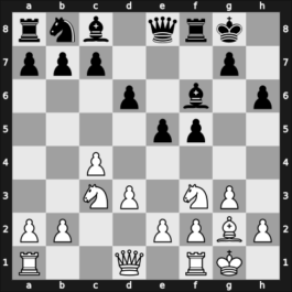 1946 Mar del Plata – Round 1 – Iliesco, Juan – 1/2-1/2 – Guimard, Carlos E – G4