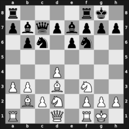 1946 Mar del Plata – Round 1 – Guimard, Carlos E – 1/2-1/2 – Luckis, Marcos – G17