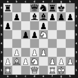 1946 Mar del Plata – Round 2 – Bolbochan, J. – 1/2-1/2 – Hounie Fleurquin, Carlos – G38