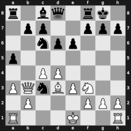 1946 Mar del Plata – Round 10 – Bolbochan, J. – 1/2-1/2 – Maccioni, Alejandro – G93