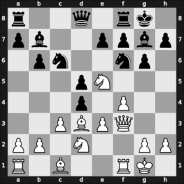 1946 Mar del Plata – Round 12 – Rocas, Orlando – 1/2-1/2 – Iliesco, Juan – G112