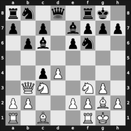 1946 Mar del Plata – Round 14 – Najdorf, Miguel – 1-0 – Maccioni, Alejandro – G124