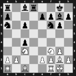 1946 Mar del Plata – Round 18 – Acosta Garcia, Rafael Isaac – 1/2-1/2 – Stahlberg, Gideon – G155