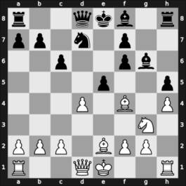 1946 Moscow Ch – Round 1 – Baturinsky, Victor – 0-1 – Simagin, Vladimir – G31