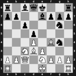 1946 Moscow RUS – Round 1 – Chistiakov, Alexander – 1/2-1/2 – Panov, Vasily – G5