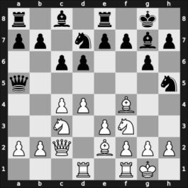 1946 Moscow RUS – Round 1 – Ravinsky, Grigory – 0-1 – Bronstein, David I – G7