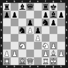1946 Moscow RUS – Round 1 – Kotov Lundqvist, Alex – 1-0 – Ravinsky, Grigory – G8
