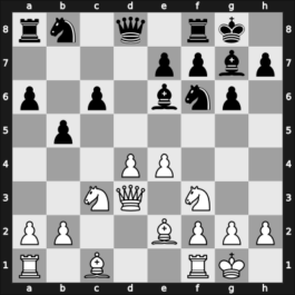 1946 Moscow RUS – Round 1 – Lilienthal, Andor – 1-0 – Kamyshov, Mikhail – G14