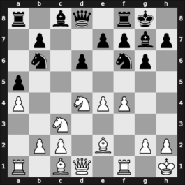 1946 Moscow RUS – Round 1 – Bronstein, David I – 1-0 – Averbakh, Yuri L – G22