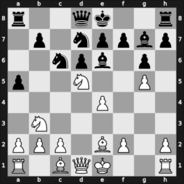 1946 Moscow RUS – Round 1 – Bronstein, David I – 1-0 – Bonch-Osmolovsky, Mikhail – G23
