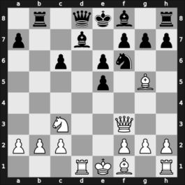1946 Moscow RUS – Round 1 – Estrin, Yakov – 0-1 – Kamyshov, Mikhail – G27