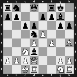 1946 Moscow RUS – Round 1 – Panov, Vasily – 0-1 – Simagin, Vladimir – G31