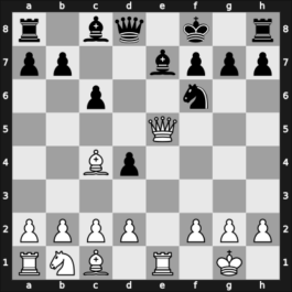 1946 Moscow RUS – Round 1 – Smyslov, Vladimir – 1-0 – Alatortsev, Vladimir N. – G33