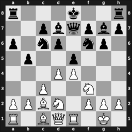 1946 Moscow RUS – Round 1 – Averbakh, Yuri L – 1-0 – Solntsev, Yury – G37