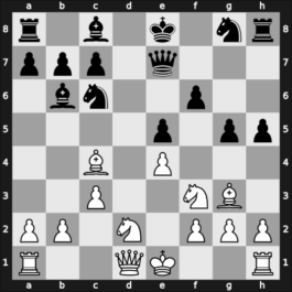 1946 Moscow RUS – Round 1 – Kamyshov, Mikhail – 0-1 – Panov, Vasily – G46
