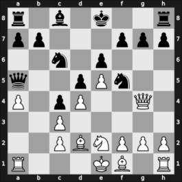 1946 Moscow RUS – Round 1 – Smyslov, Vladimir – 0-1 – Baturinsky, Victor – G52