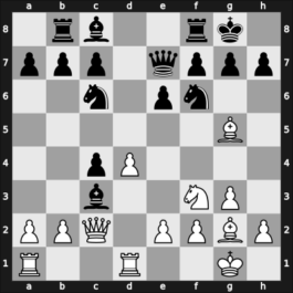 1946 Moscow USSR-USA – Round 2 – Bondarevsky, Igor – 0-1 – Kevitz, Alexander – G5