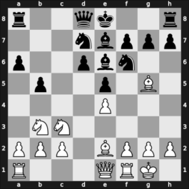 1946 Moscow-Prague – Round 3 – Bronstein, David I – 1/2-1/2 – Opocensky, Karel – G13