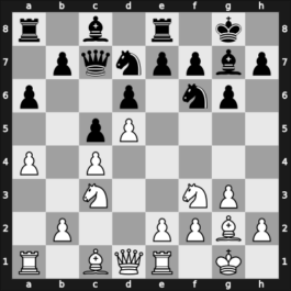 1946 Moscow-Prague – Round 8 – Bondarevsky, Igor – 1/2-1/2 – Shaitar, Ya – G34