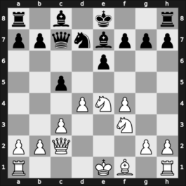 1946 Moscow-Prague – Round 10 – Smyslov, Vasily – 1/2-1/2 – Katetov, Miroslav – G45