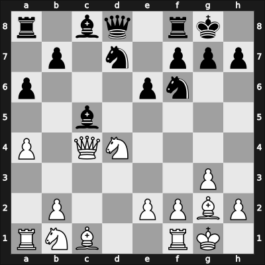 1946 Moscow-Prague – Round 11 – Katetov, Miroslav – 0-1 – Bondarevsky, Igor – G49