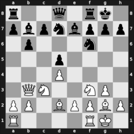 1946 NED Ch prelim II – Round 5 – Henneberke, Frans – 1/2-1/2 – Van den Tol, Theo – G7