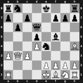 1946 POL Ch – Round 4 – Czerniakow, Sergiusz – 1/2-1/2 – Pytlakowski, Andrzej – G21