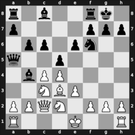 1946 Pittsburgh Open – Round 1 – Forster, James Connor Christophe – 1/2-1/2 – Bisguier, Arthur B – G10