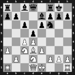 1946 Pittsburgh Open – Round 1 – Jirov Katz, Maayan – 1-0 – Bisguier, Arthur B – G11