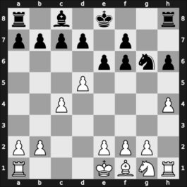 1946 Pittsburgh Open – Round 1 – Shapiro, Daniel – 1/2-1/2 – Santasiere, Anthony – G21