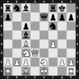 1946 Pittsburgh Open – Round ? – Byrne, Robert E – 1/2-1/2 – Adams, Weaver – G112