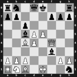 1946 Pittsburgh Open – Round 1 – Fajans, Harry – 1/2-1/2 – Bisguier, Arthur B – G9