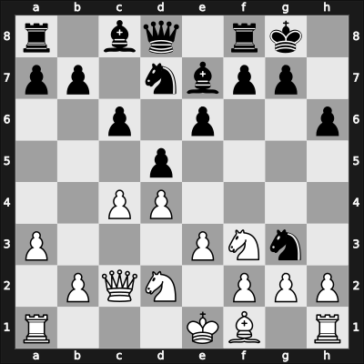 1946 Prague – Round 1 – Opocensky, Karel – 1/2-1/2 – Kottnauer, Cenek – G14