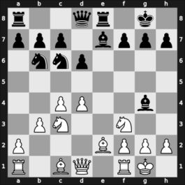 1946 Staunton Memorial – Round 4 – Yanofsky, Daniel Abraham – 1/2-1/2 – Tartakower, Savielly – G9