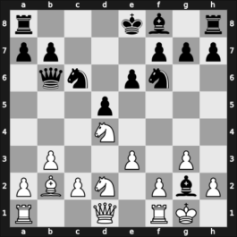 1946 Staunton Memorial – Round 11 – Tartakower, Savielly – 1/2-1/2 – Smyslov, Vladimir – G20