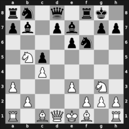 1946 Staunton, Groningen NED – Round 8 – Botvinnik, Mikhail – 1-0 – O&rsquo;Kelly, Albéric de Galway – G25