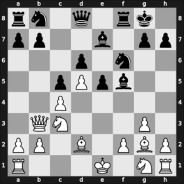1946 Staunton, Groningen NED – Round 8 – Najdorf, Miguel – 1/2-1/2 – Tartakower, Savielly – G26