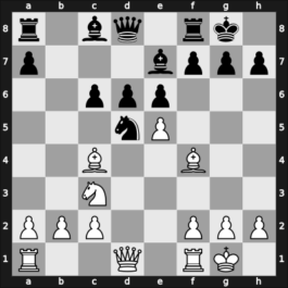 1946 Staunton, Groningen NED – Round 14 – Bernstein, Olivia – 0-1 – Euwe, Max – G47