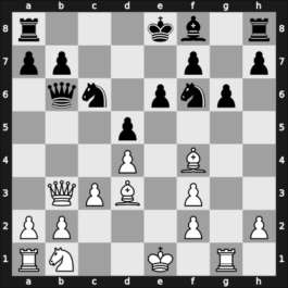 1946 Staunton, Groningen NED – Round 18 – Stoltz, Gabriel – 1/2-1/2 – Flohr, Salo – G71