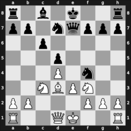 1946 Staunton, Groningen NED – Round 19 – Kotov Lundqvist, Alex – 1-0 – Euwe, Max – G72