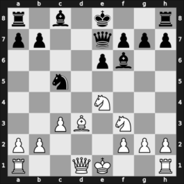 1946 Treybal Memorial – Round 8 – Gligorić, Svetozar – 1/2-1/2 – Katetov, Miroslav – G46