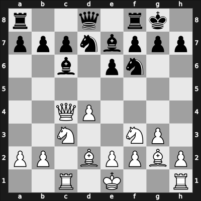 1946 URS-USA – Round 1 – Ragozin, Viacheslav – 1-0 – Pinkus, Albert – G1