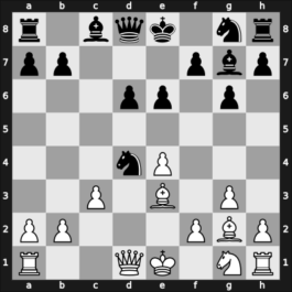 1946 URS-USA – Round 1 – Smyslov, Vladimir – 1-0 – Denker, Arnold S – G6