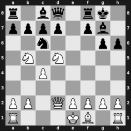 1946 USA Ch New York, NY USA – Round 1 – Sandrin Chodorge, Antoine – 1/2-1/2 – Horowitz, Albert Israel – G2