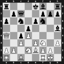 1946 USA Ch New York, NY USA – Round 1 – Denker, Arnold S – 1/2-1/2 – Levin, Jerome A – G12