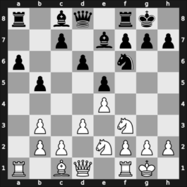 1946 USA Ch New York, NY USA – Round 1 – Fink, Alea – 1/2-1/2 – Ulvestad, Olaf – G50